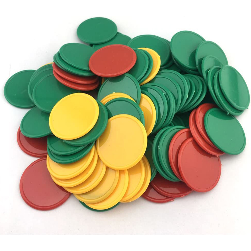 Party Games Juegos De Mesa - 40PCS 37MM 플라스틱 포커 칩 4