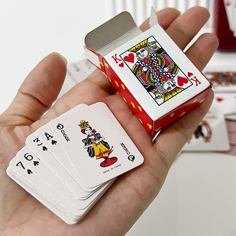 Party Games Juegos De Mesa - 5개 미니 포커 카드 축제 파티