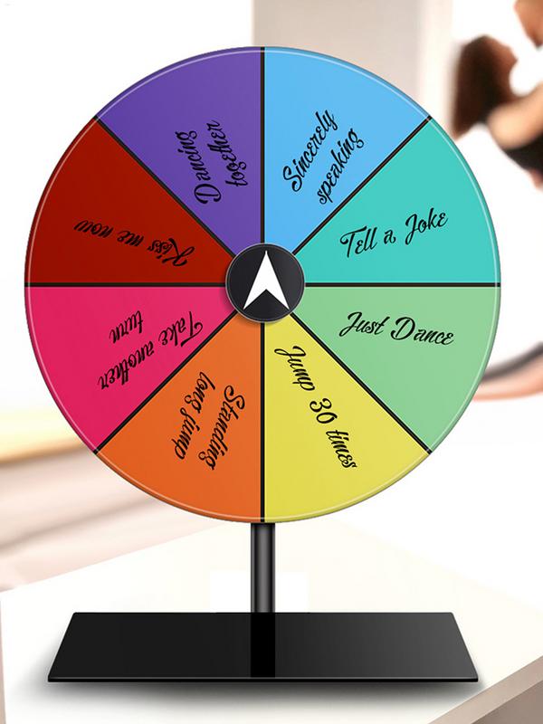 프라이즈 휠 드라이 이레이즈 스핀 휠 스피너 게임 컬러 - Party Games Spin The Wheel 리뷰 및 가격