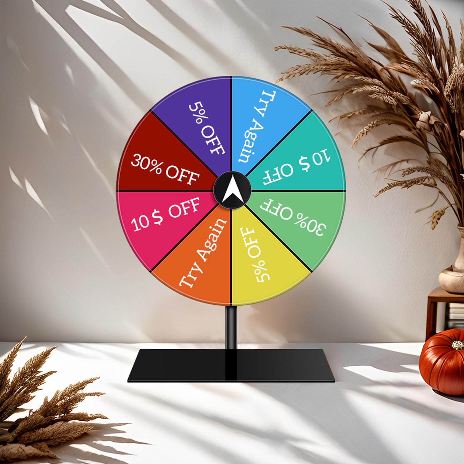 프라이즈 휠 드라이 이레이즈 스핀 휠 스피너 게임 컬러 - Party Games Spin The Wheel 리뷰 및 가격