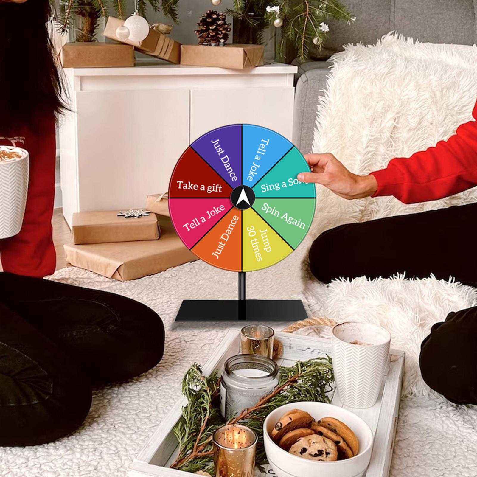 프라이즈 휠 드라이 이레이즈 스핀 휠 스피너 게임 컬러 - Party Games Spin The Wheel 리뷰 및 가격