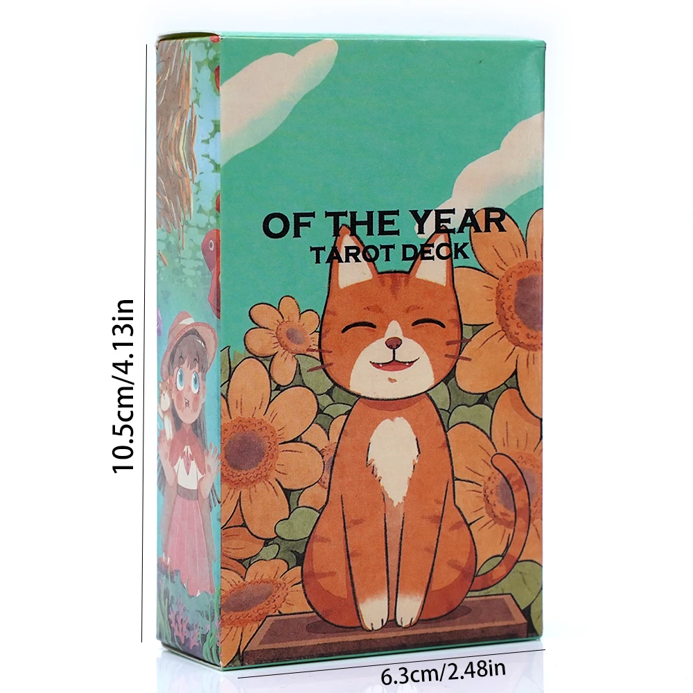 올해의 타로 덱 초보자를 위한 78장의 카드 의미 포함 - Party Games Juegos De Mesa 리뷰 및 가격