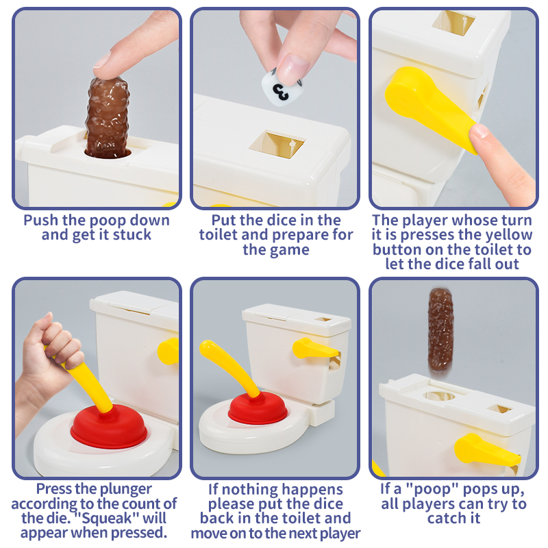 재미있는 화장실 장난감 파티 게임 감압 보드 게임 어린 - Party Games Juego 리뷰 및 가격