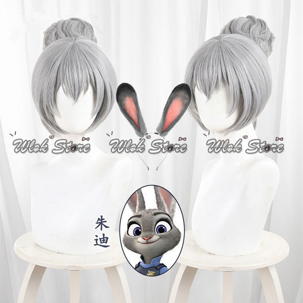 동물원 경찰관 주디 코스프레 가발 파티 드레스 꽃 모양 - Party Games Bunny 리뷰 및 가격
