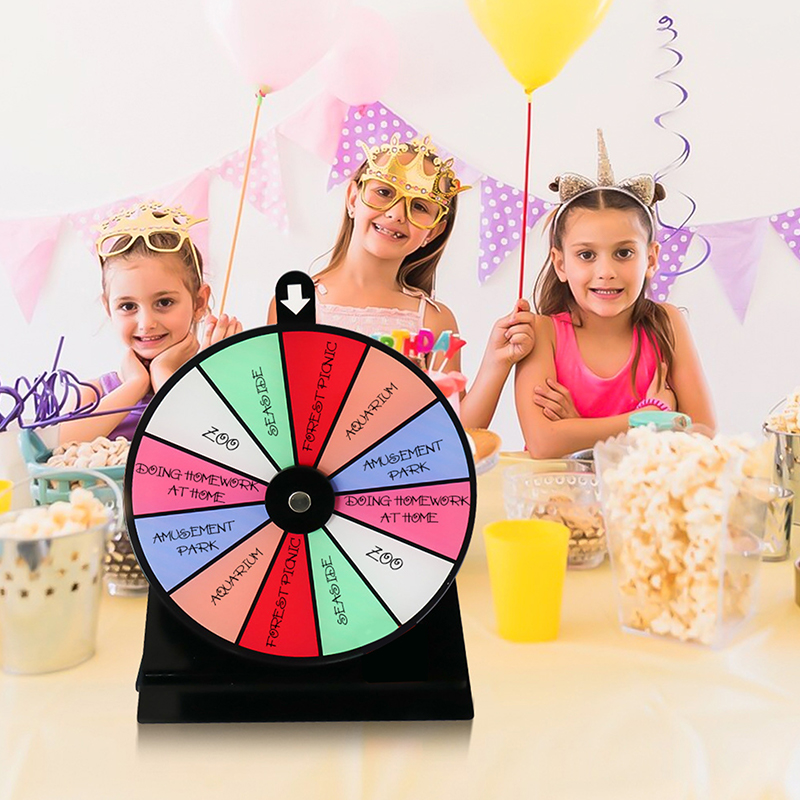 휠 프라이즈 스핀 게임 포춘 파티 턴 플레이트, 벽 카 - Party Games Spin The Wheel 리뷰 및 가격