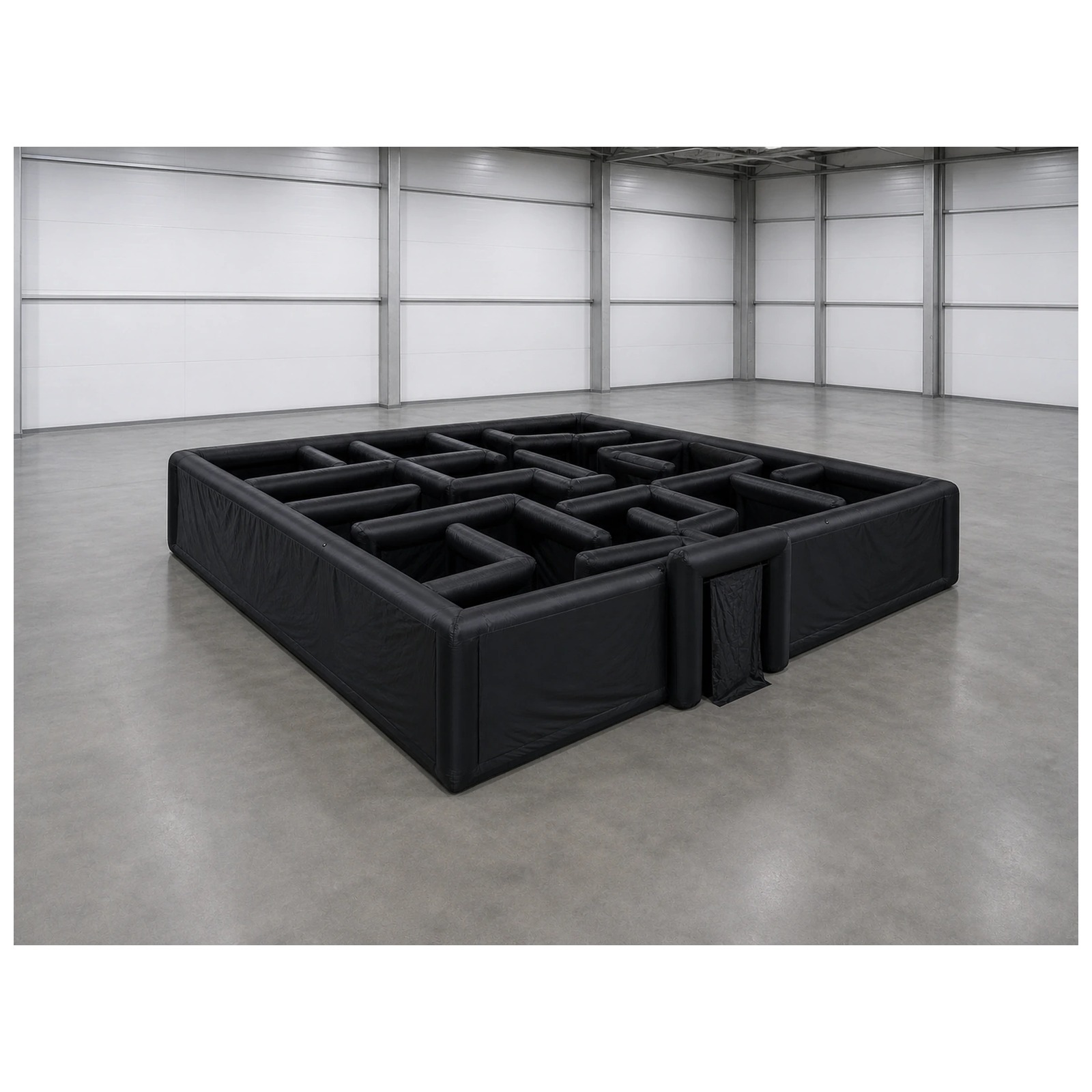 대형 무지 검정색 에어바운스 미로 12X12m 39X3 - Party Games Kids Outdoor 리뷰 및 가격