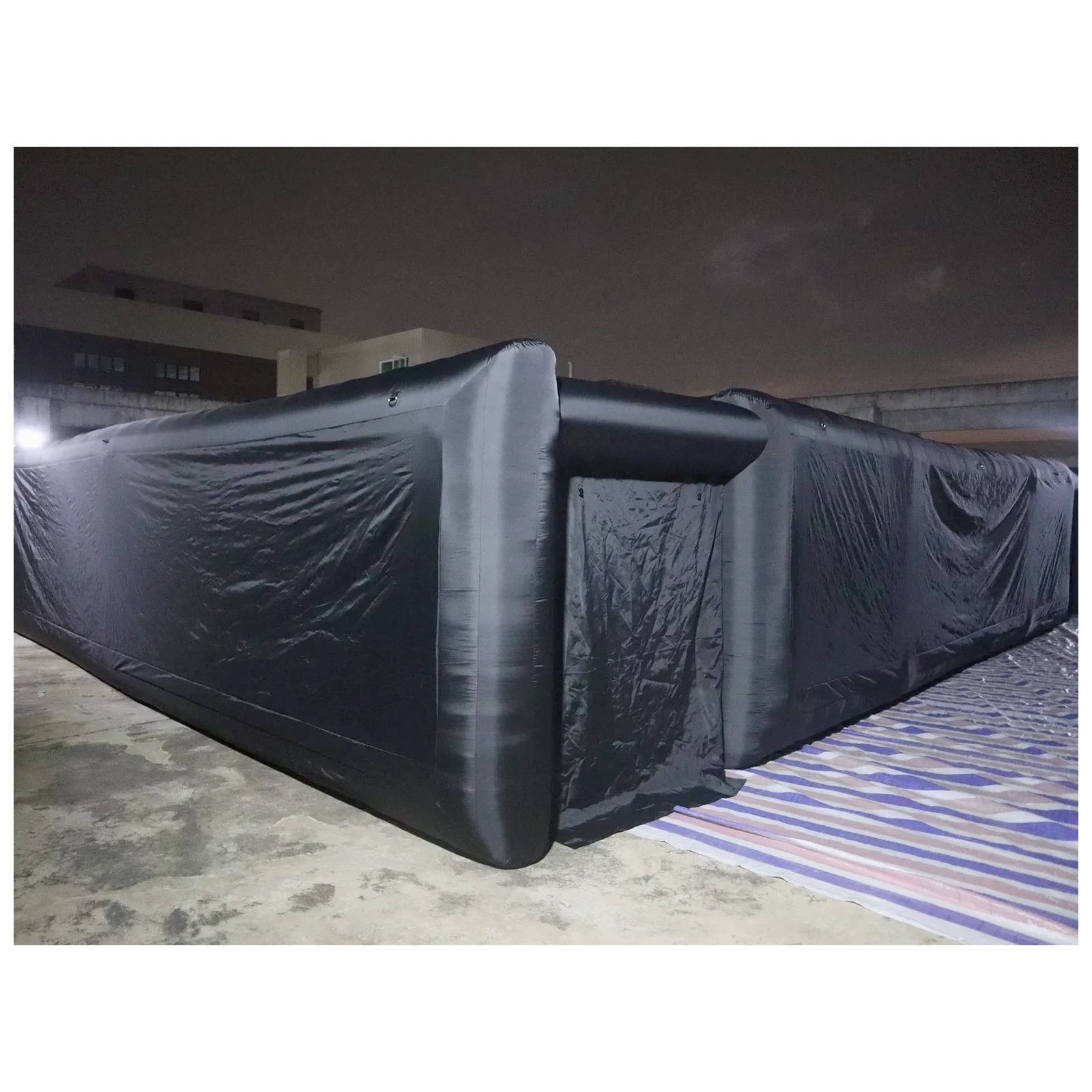 대형 무지 검정색 에어바운스 미로 12X12m 39X3 - Party Games Kids Outdoor 리뷰 및 가격