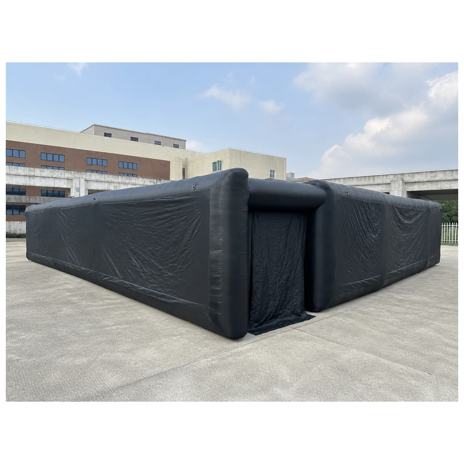 대형 무지 검정색 에어바운스 미로 12X12m 39X3 - Party Games Kids Outdoor 리뷰 및 가격
