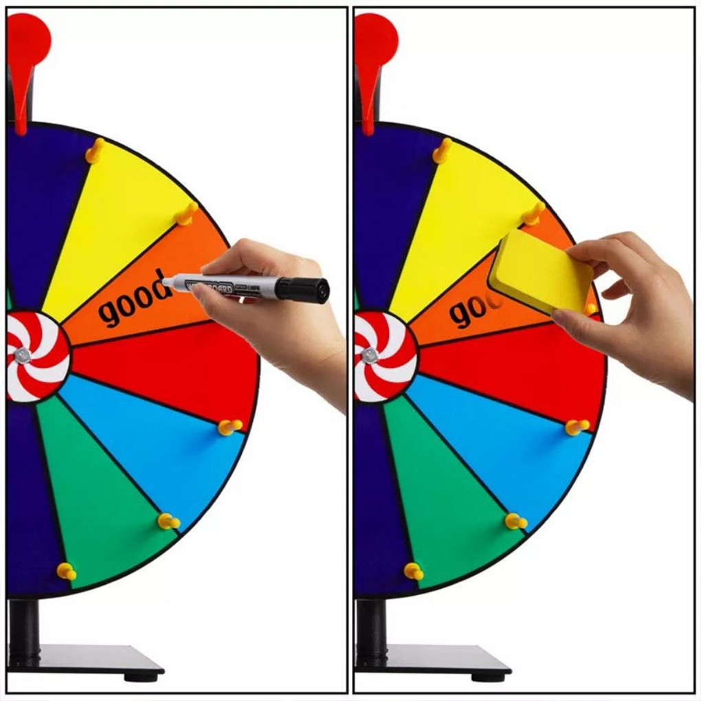 벽걸이형 편집 가능한 스핀 휠 상금 휠 건식 지우기 스 - Party Games Spin The Wheel 리뷰 및 가격