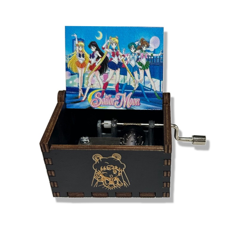 세일러 문 테마 뮤직 박스 장식품 파티 나무 손으로 돌 - Party Games Music 리뷰 및 가격