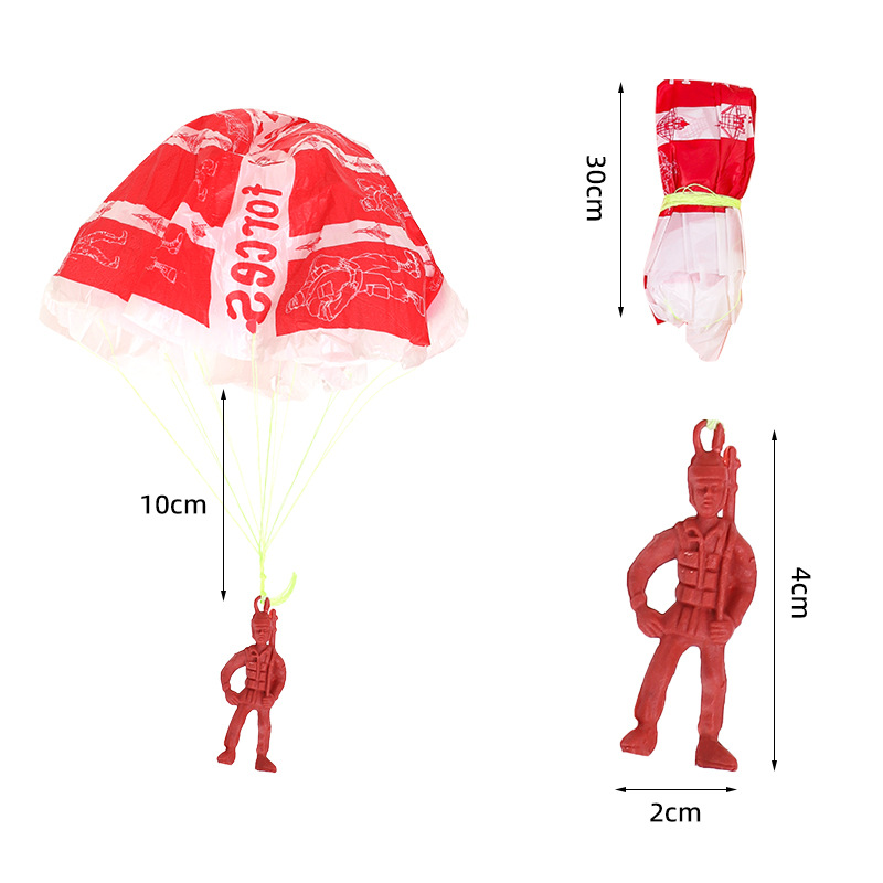 플라스틱 배출 낙하산 장난감, 야외 군인, 손으로 던지 - Party Games Kids Outdoor 리뷰 및 가격