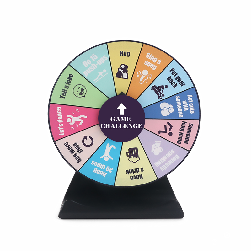 테이블탑 게임 챌린지 스피닝 휠 의사결정 턴테이블 가족 - Party Games Spin The Wheel 리뷰 및 가격