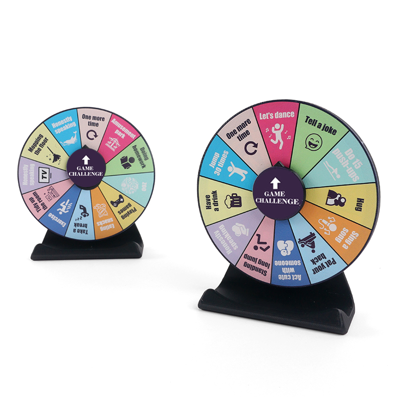 테이블탑 게임 챌린지 스피닝 휠 의사결정 턴테이블 가족 - Party Games Spin The Wheel 리뷰 및 가격