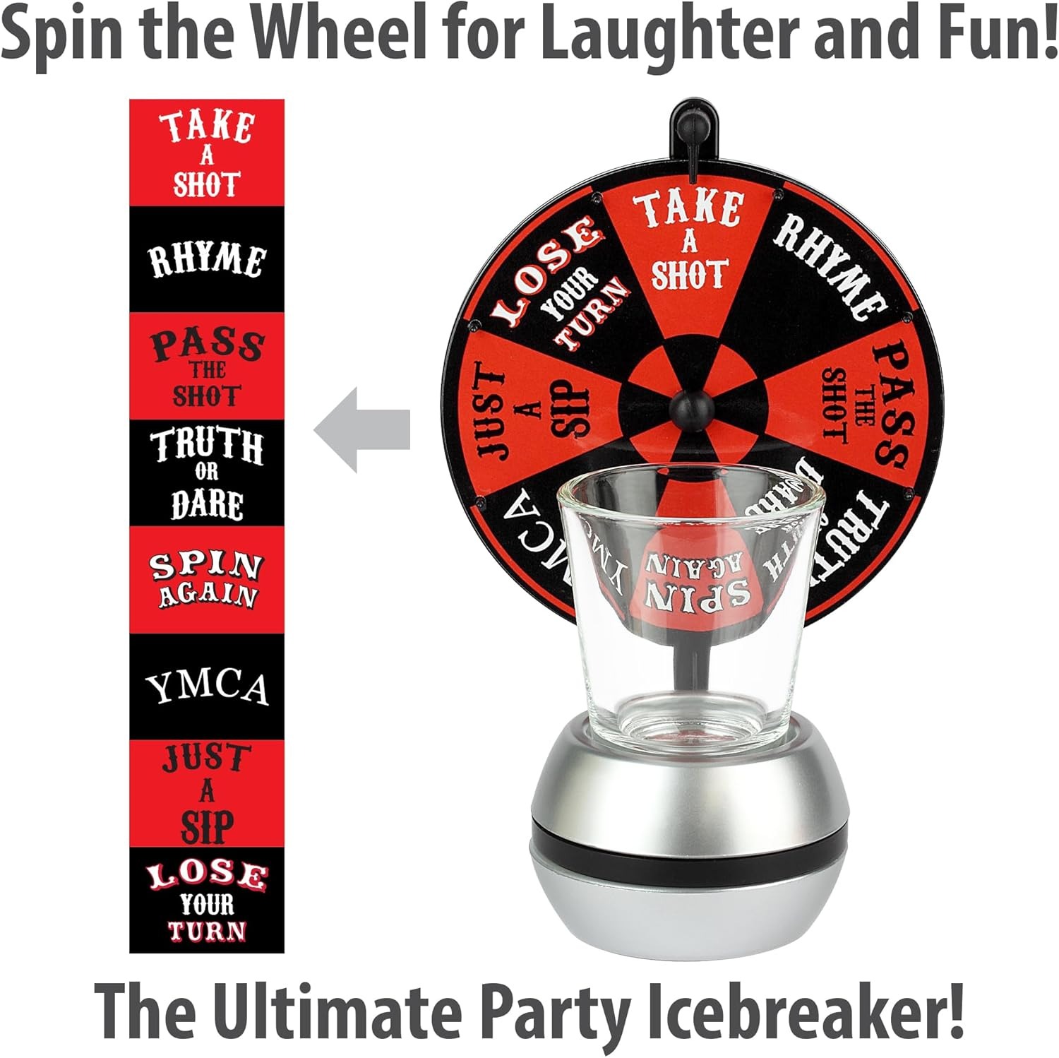 Spin The Wheel Shot 음주 게임, 재미있 - Party Games Spin The Wheel 리뷰 및 가격