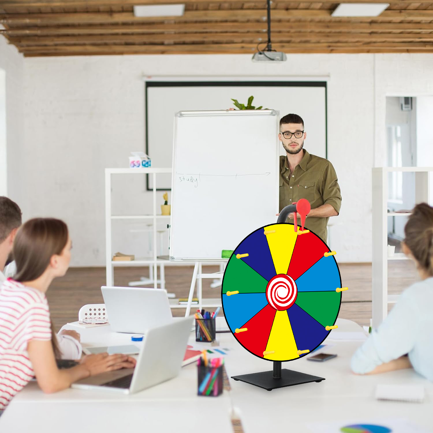 휠 프라이즈 스피닝 게임 포춘 파티 턴 플레이트, 벽  - Party Games Spin The Wheel 리뷰 및 가격